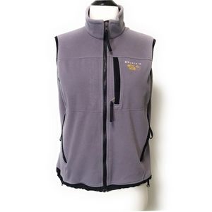 MOUNTAIN HARDWARE Womens Gray Fleece Vest Size 8